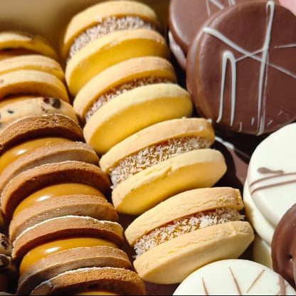 Caja Alfajores Artesanales Selección Premium (25 uds)