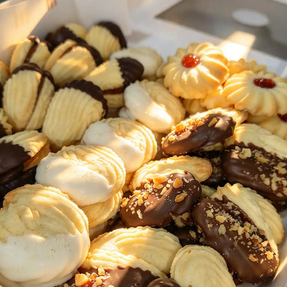 Galletas Finas Surtidas de Mantequilla (50 o 100 Uds)