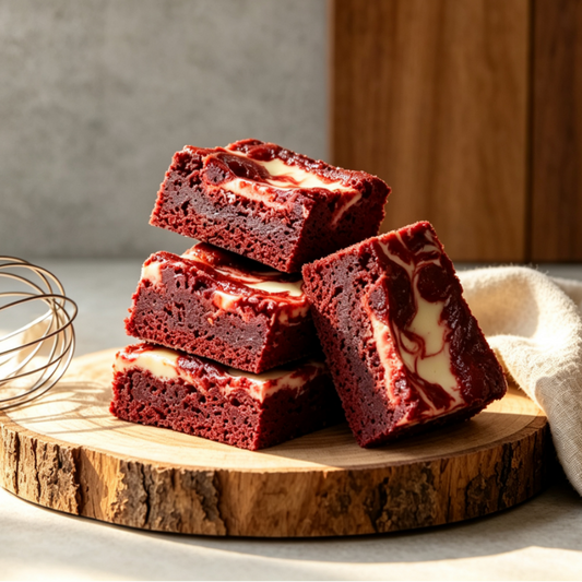 Red velvet cheesecake brownies Puro Dulce