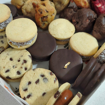 Cajita Mixta Alfajores & Minis NY (30 uds)