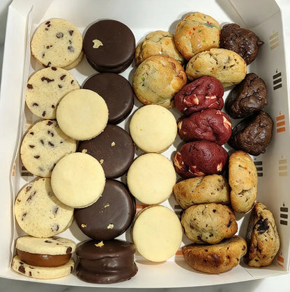 Cajita Mixta Alfajores & Minis NY (30 uds)