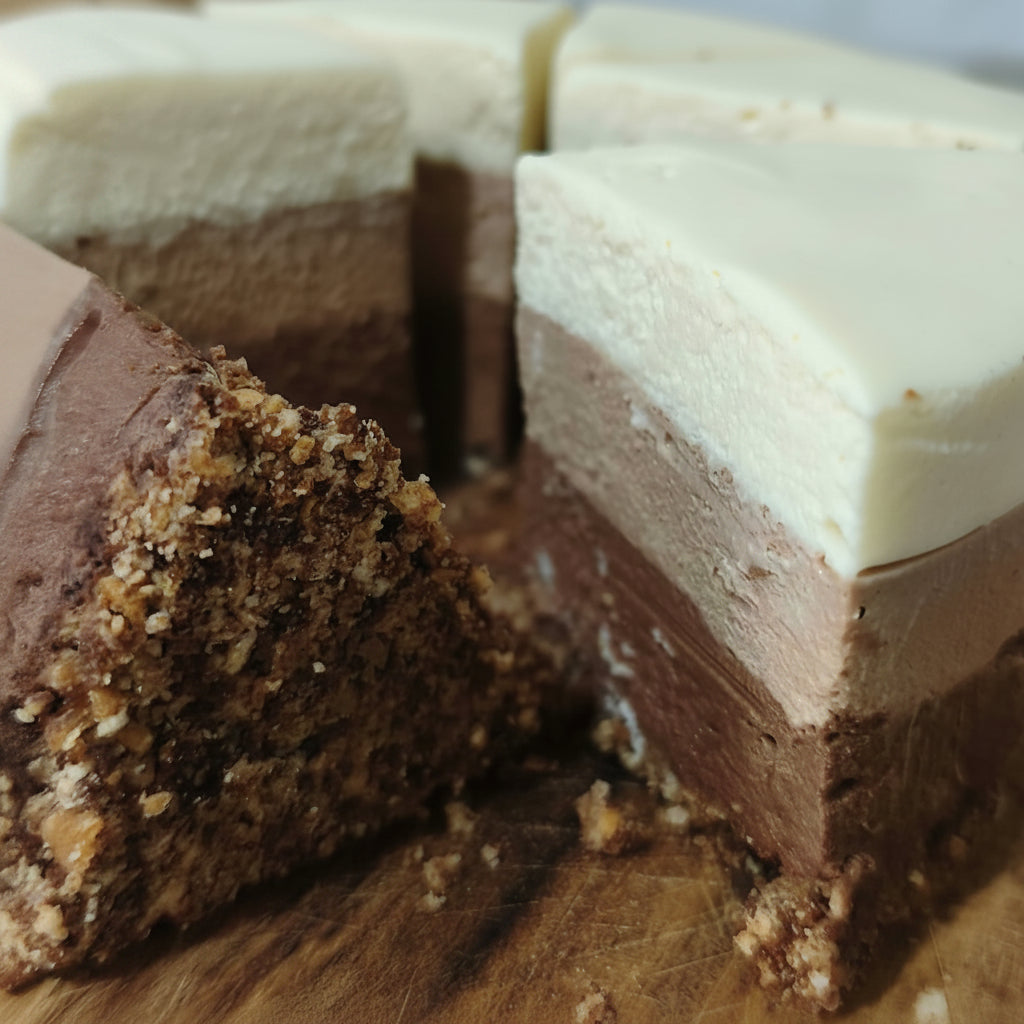 Postre Mousse Tres Chocolates