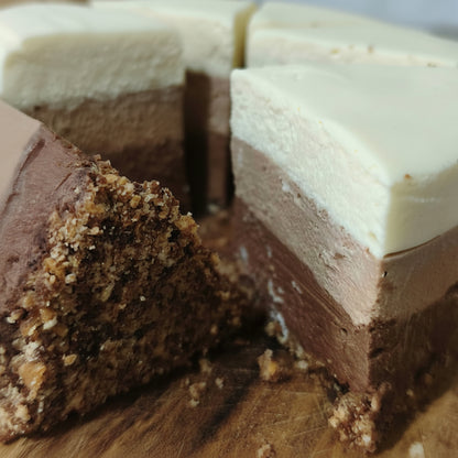 Postre Mousse Tres Chocolates